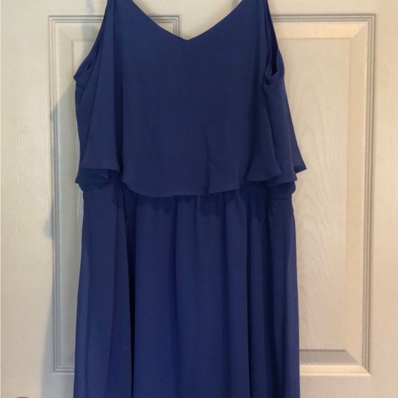 Express Blue Dress - Picture 3 of 5
